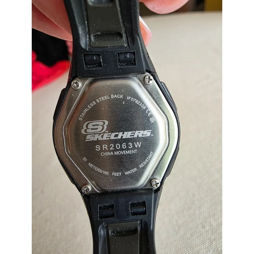 Skechers Tennyson Silicone Digital‎ Watch for Women